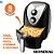 Fritadeira Elétrica sem Óleo/Air Fryer Mondial - Grand Family Inox AFN-50-BI Preto 5L com Timer - Imagem 1