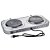Fogão Elétrico Agratto De Mesa FM-02 Com 2 Bocas, 2000W - 220V - Imagem 3