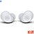 Fone de Ouvido Sem Fio JBL In Ear True Wireless Free II TWS, Bluetooth 5.0, Fast Pair, à Prova de Respingos, Branco - Imagem 3