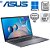 Notebook Asus Intel Core i3 1005G1, 4GB RAM, 256GB SSD, Tela 15.6, Windows 11 Home, Cinza - X515JA-BR2750W - Imagem 2