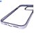 Capa Transparente Para iPhone 13 Pro Max Com Frame de Metal Anti Impacto Ótimo Acabamento - Roxa - Imagem 3