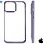 Capa Transparente Para iPhone 11 Com Frame de Metal Anti Impacto Ótimo Acabamento - Roxa - Imagem 1