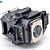 Lâmpada Projetor Modelo Elplp67 V13h010l67 Eb-tw480 Eb-w01 Eb-w02 Eb-w12 Eb-w16 - Imagem 1