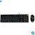 Kit Teclado e Mouse USB GAMING Membrana GM300 HP Preto - Imagem 1