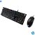 Kit Teclado e Mouse USB GAMING Membrana GM300 HP Preto - Imagem 4