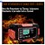 Carregador de Bateria de Carro 12V Carga Rápida Com Display Lcd Inteligente - Vermelho - Imagem 7