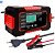 Carregador de Bateria de Carro 12V Carga Rápida Com Display Lcd Inteligente - Vermelho - Imagem 2