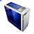 Gabinete Gamer Bg-015 Branco Bluecase - S/ Fonte / Usb 3.0 Frontal- Lateral Transparente - Imagem 1