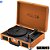 Vitrola Pulse Retro Berry Suitcase Turntable - SP364 Bluetooth - Imagem 4