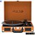 Vitrola Pulse Retro Berry Suitcase Turntable - SP364 Bluetooth - Imagem 2