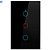 Interruptor de Parede Inteligente Para Casa 100V-250V WiFi com Led Amazon Alexa Google Home Tuya - Preto - Imagem 1