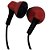 Fone De Ouvido Estéreo Com Microfone Kapbom - KA-712- Vermelho - Imagem 2