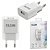 Carregador Com 2 Saida USB Bivolt USB 2A 10W Elgin 46RCT2USB000 - Imagem 1