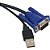 Cabo para KVM 2 em 1 , 2 VGA Macho, 1 USB Tipo B e 1 USB Tipo A Com 1,5 MT - Imagem 3