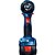 Kit Parafusadeira e Furadeira Bosch GSB 180-LI e Chave de Impacto GDX 180-LI, 18V Com 2 Baterias, Carregador e Malet - Imagem 4