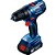 Kit Parafusadeira e Furadeira Bosch GSB 180-LI e Chave de Impacto GDX 180-LI, 18V Com 2 Baterias, Carregador e Malet - Imagem 2