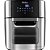 Air Fryer Oven 4 em 1 Philco 12 Litros 1800W PFR2200P 220V Preto/Prata - Imagem 1