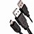 Cabo 2 USB A Macho x 1 Mini USB B Macho, Para HD Externo Portátil e Case de HD - Imagem 2