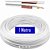 Metro de Cabo Coaxial Hib RF4MMCEL (F) 4mm 75 Ohms Branco – DB NU BC (Venda por Metro) - Imagem 1