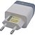 Fonte Carregador Rápido Com 2 Portas USB A 3.1A Inova Branco Com Cinza - KV-5247 - Imagem 5