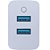 Fonte Carregador Rápido Com 2 Portas USB A 3.1A Inova Branco Com Cinza - KV-5247 - Imagem 4