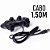 Controle Joystick Com Fio Para Ps3 e Computador Knup Kp4123 Preto - Imagem 8