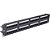 Patch Panel Plus Cable, CAT6, 48 Portas, com Guia, CAT.6, Preto - LA-P648- Plus Cable - Imagem 3