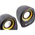 Caixa de Som 6 0W Rms Goldentec GT Music Preto com Laranja - Imagem 2