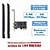 Placa PCI-Express Wireless Com Duas Antenas 1200mbps Knup KP-T119 - Imagem 3
