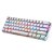 Motospeed CK62 bluetooth USB Wired Dual-Mode Outemu Switch RGB Mechanical Gaming Keyboard - White Red Switch - Imagem 2