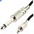 Cabo P2 Stereo X P10 Mono Metal 25 Metros Excelente - Imagem 4