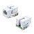 Conector Keystone Rj45 Branco - Cat5e - Imagem 3