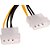 Cabo Adaptador Pci-express 6 Pinos Alimenta Placa De Vídeo - Imagem 2