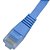 Patch Cord Flat Cable RJ45 Gigabit Flexível Cat6 1m Azul - Imagem 3