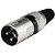 Plug Microfone XLR Canon Macho Metal - Imagem 3