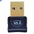 Mini Adaptador Bluetooth 5.0 Usb Dongle 3Mbps para Dados Preto - PEI-605 - Imagem 1