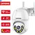 Câmera De Segurança IP Wi-Fi 3MP 5G Externa 4x zoom digital Áudio CCTV Visão Noturna - Lenovo - Imagem 1