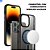Capa Transparente Com Carregamento Magnetico Para iPhone 11 - Preto - Imagem 3