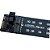 Placa Adaptadora de SATA 22 Pinos Para M.2 Sata, e de SFF-8643 Para M.2 NVMe - Imagem 6