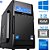 Computador Core i7-3770-HD SSD 240GB WALRAM-Memória Ram 8GB Kingston- Windows 10 - Gabinete 25BK - Imagem 1
