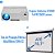 Projetor Goldentec GT3500 Full HD 3500 Lumens com 2 HDMI, 2 USB, AV e VGA + Tela de Projeção Elétrica 150x200cm 220V GT - Imagem 1