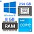 Computador Mini Slim Core I3- 10th 10100 3,6 Ghz,  Memória 8GB DDR4, SSD 256GB - Vertical e Horizontal / MINI-ITX - Imagem 3