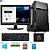Computador Core i3-2100-HD SSD 240GB King-Memória Ram 8GB- Com Monitor 19 HDMI- Teclado Mouse e MousePad-  10 Portas USB - Imagem 1
