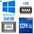 Computador Core I5-2320 -HD SSD 240GB Walram - Memória Ram 4GB - Micro ATX MT-26BK - Imagem 2