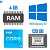 Computador Core i3-2100-HD SSD 128GB -Memória Ram 4GB- Com Monitor 19 HDMI- Teclado, Mouse e MousePad- Windows 10 - Imagem 3