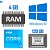 Computador Core i3-2100-HD SSD 128GB -Memória Ram 4GB- Com Monitor 15 HDMI- Teclado, Mouse e MousePad Brinde - Imagem 3