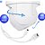 Câmera De Segurança IP Wi-Fi Externa Giratória Visão Noturna-Detectora De Áudio- Detecção Facial-Wifi Smart Camera - Imagem 5