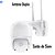 Câmera De Segurança IP Wi-Fi Externa Giratória Visão Noturna-Detectora De Áudio- Detecção Facial-Wifi Smart Camera - Imagem 4
