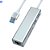 HUB Dock de Expansão com 2 Portas USB 3.0 + Leitor de Cartão TF/SD + Ethernet RJ45 10/100Mbps UHL-R350 - Exbom - Imagem 2