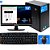 Computador Core i3-2130-HD SSD 128GB -Memória Ram 4GB- Com Monitor 19 HDMI- Teclado, Mouse e MousePad- Windows 10 - Imagem 1